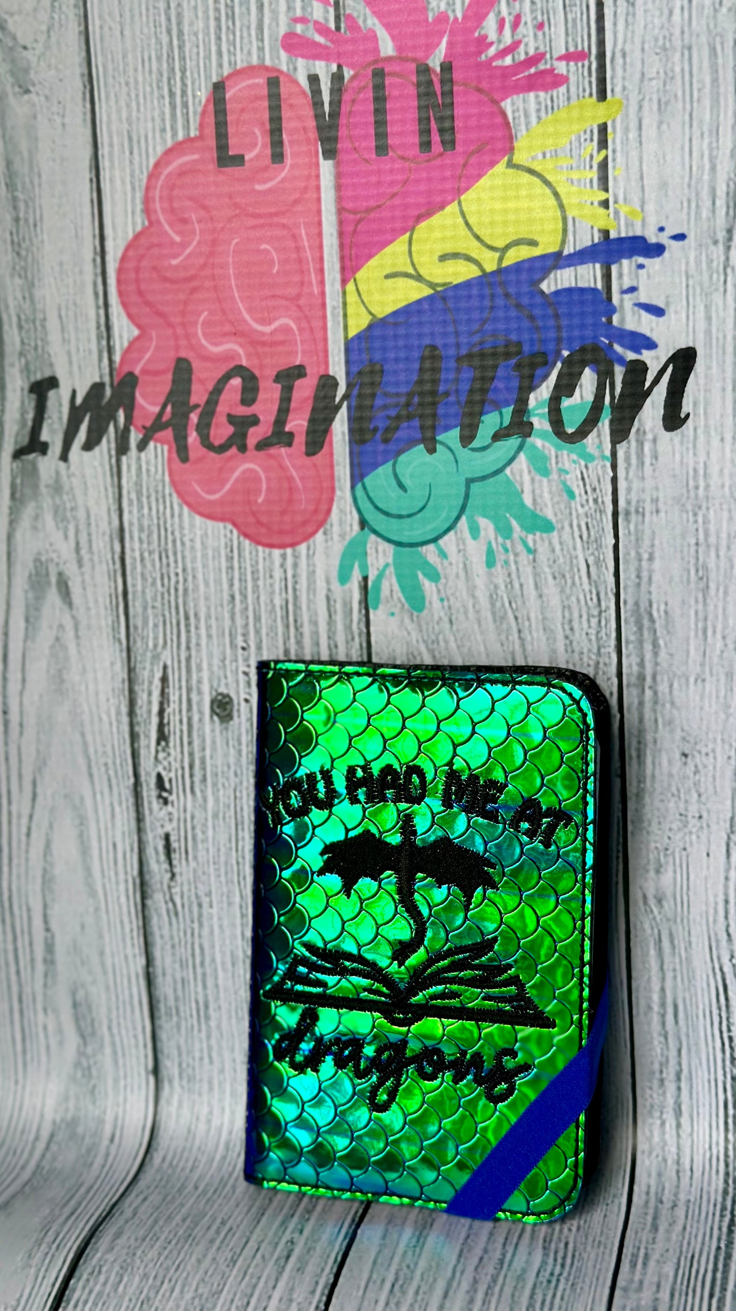 Had Me At Dragons Mini Composition Cover (no book)