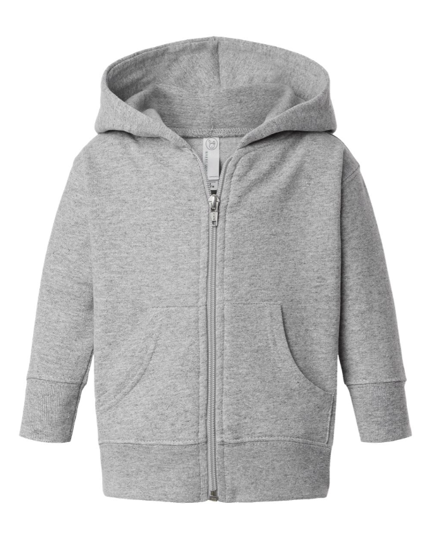 Custom Infant Full-Zip Fleece Hoodie (Front & Back)