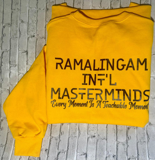 RRIMS Crewneck Sweatshirt Gold