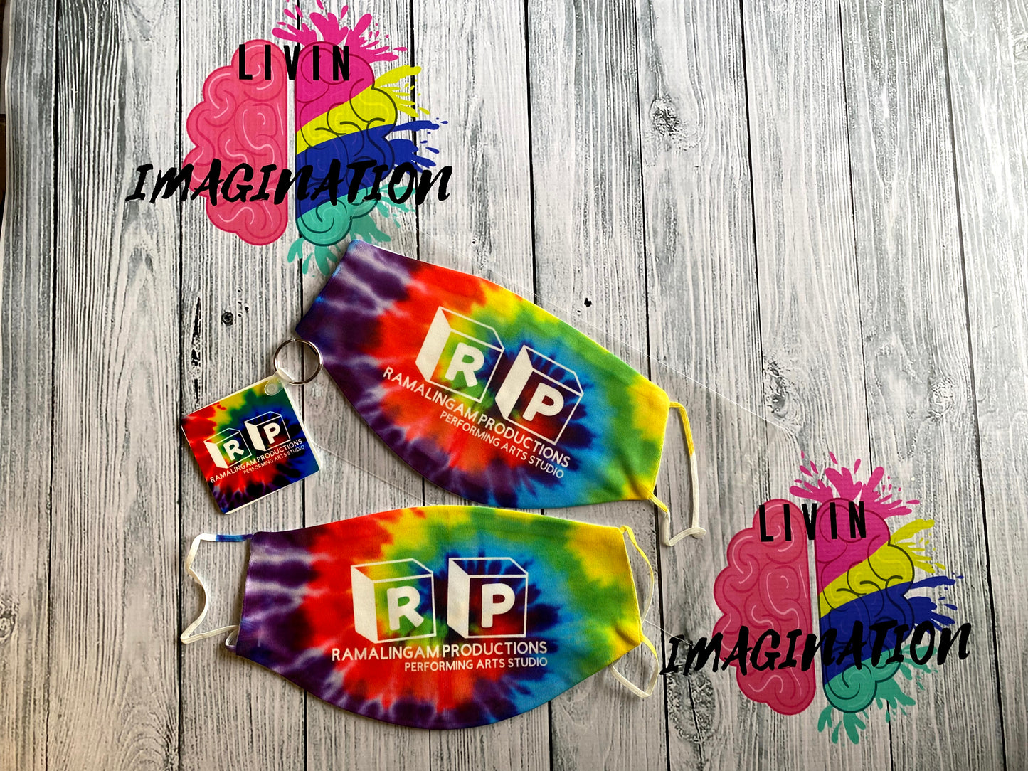 RAMAPPAS Camp Tie-Dye Face Cover