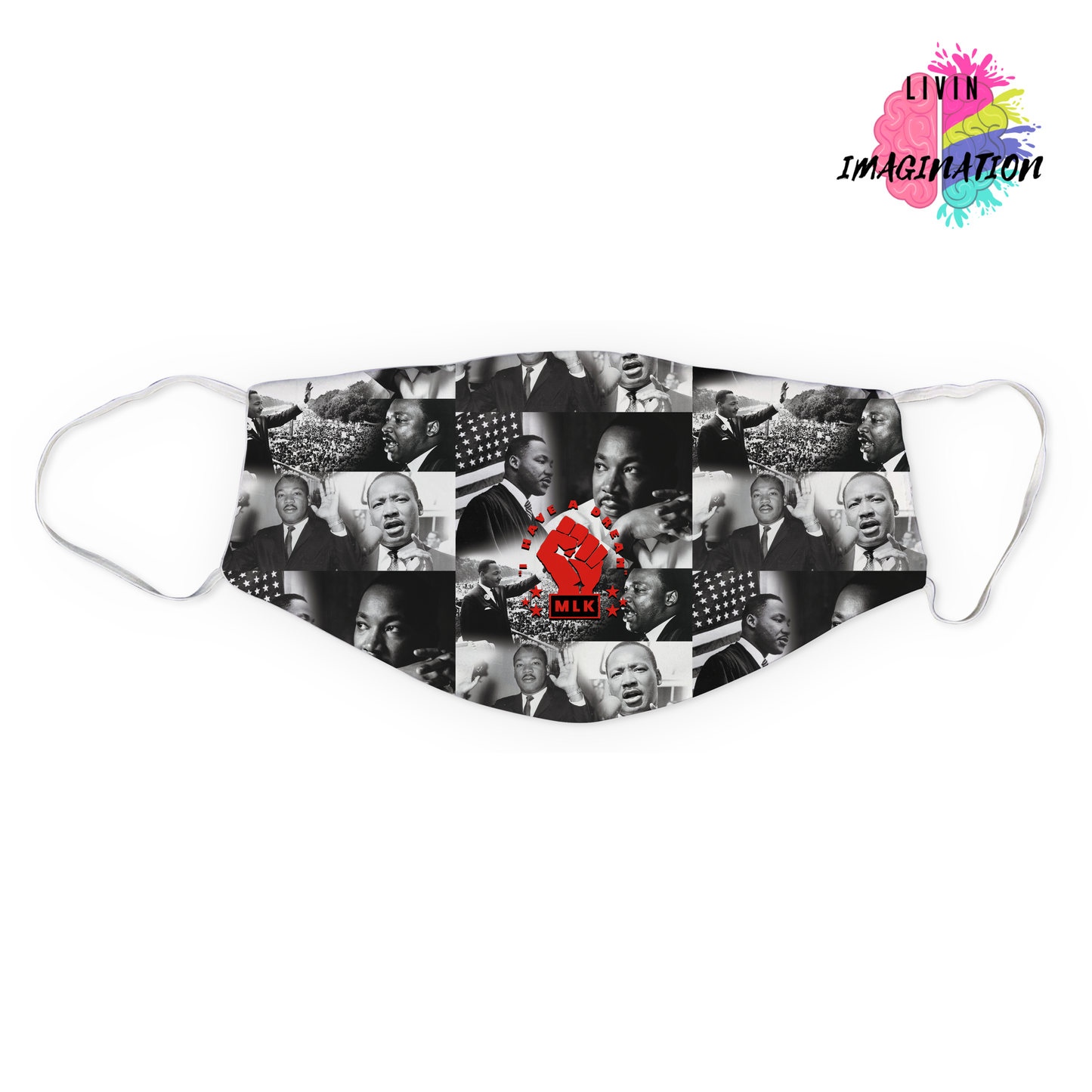 MLKJr Tribute Adult Mask