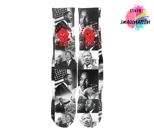 MLKJr Tribute Streetwear Socks