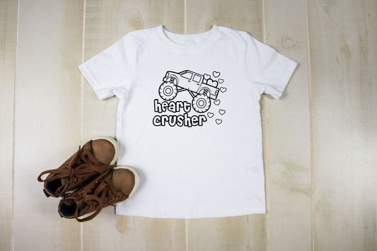 Heart Crusher Coloring Tee