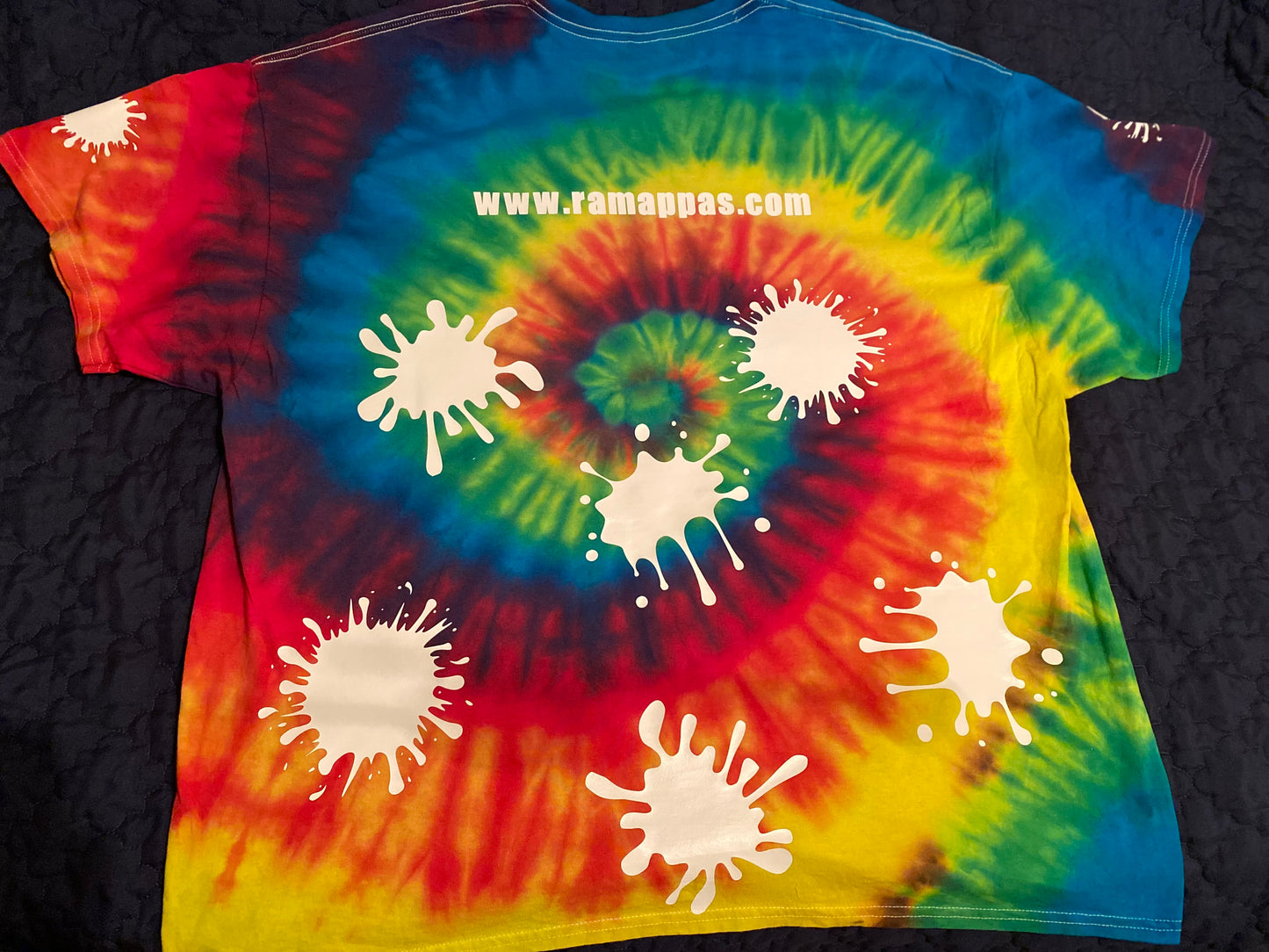 RAMAPPAS Adult Tie-Dye Camp T-shirt