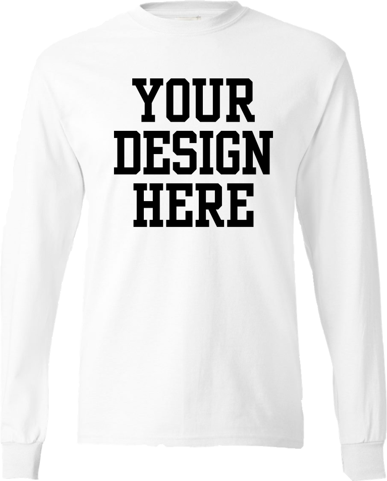 Custom Adult LS Tee (Front Only)