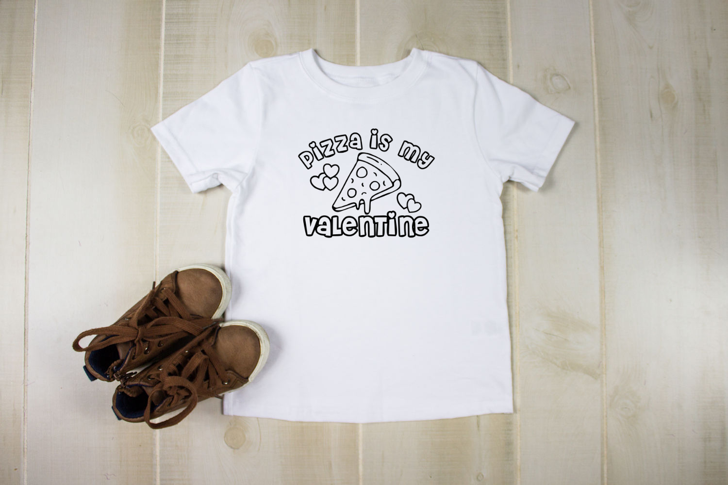 Pizza Valentine Coloring Tee
