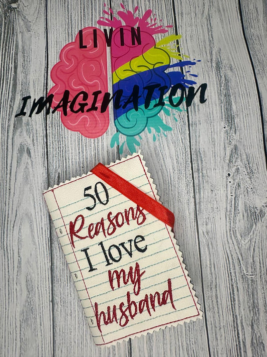 50 Reasons Husband Mini Composition