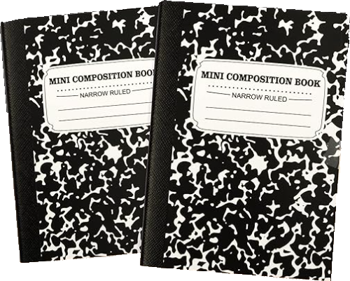 Mini Pencil & Composition Book Add-On