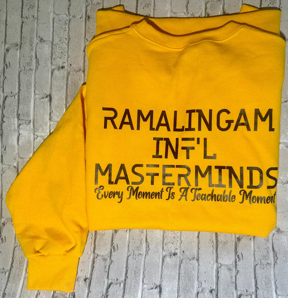 RRIMS Crewneck Sweatshirt Gold