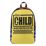 Black Child Chess Backpack