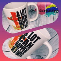 "A Lot Can Happen In Three Days" Mug