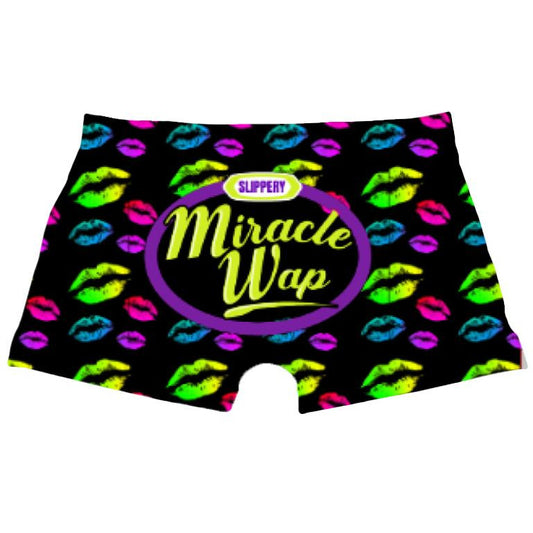 Slippery WAP Ladies Boyshorts Black