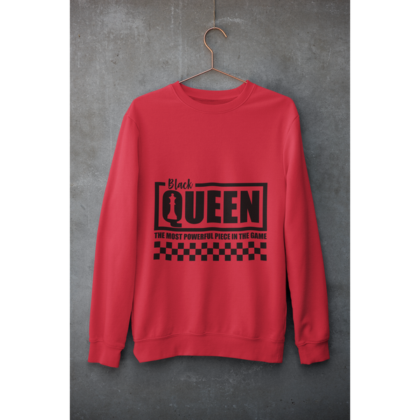 "Black Queen" Chess Sweatshirt