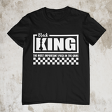"Black King" Chess Men's Shirt
